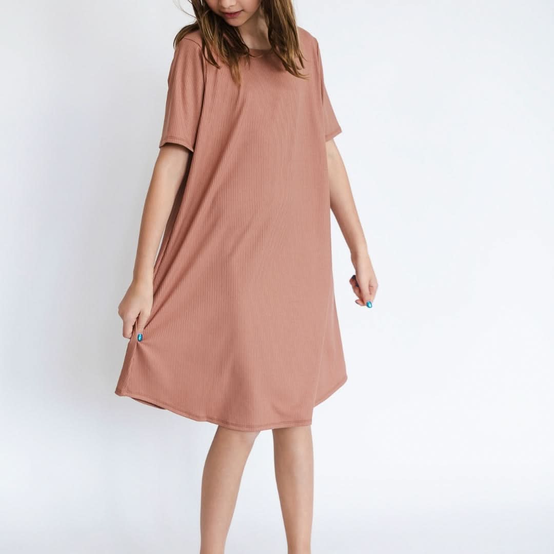 Youth Bamboo Winslow Dress | Antique Floral-4