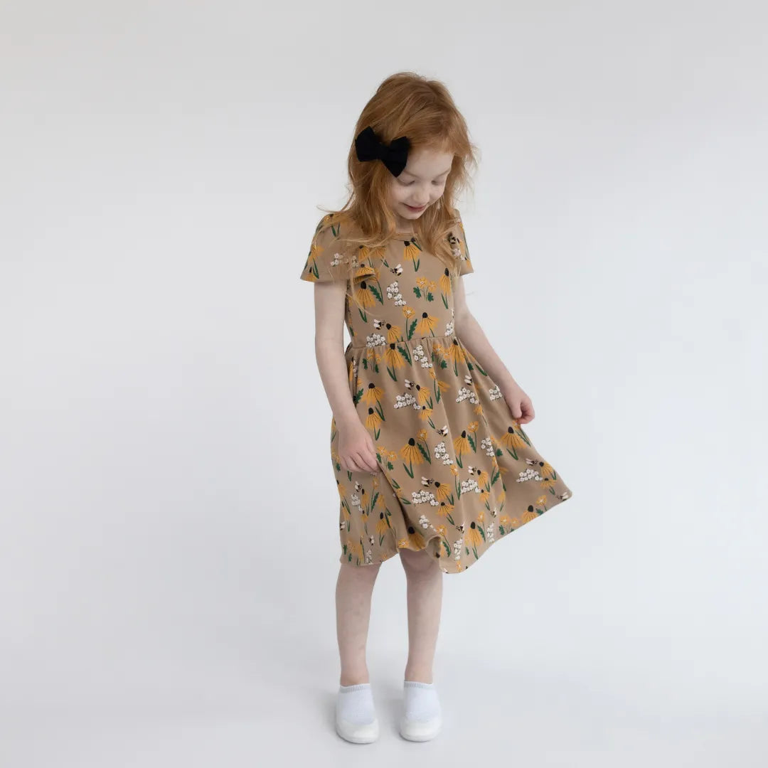 Kids Bamboo Kaia Dress-3