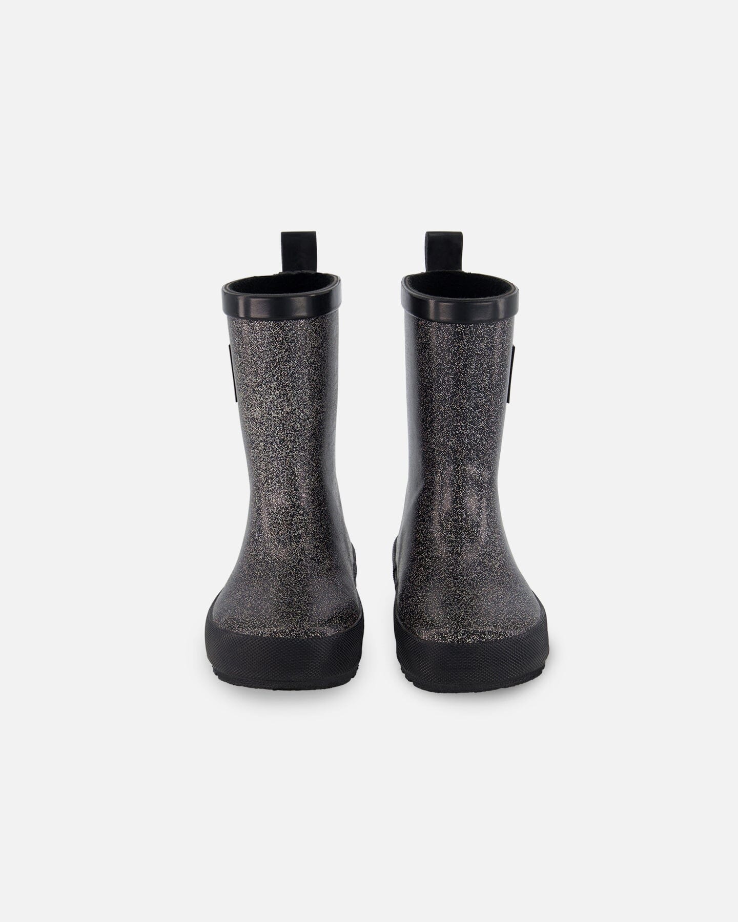 Rain Boots Glittering Black-2
