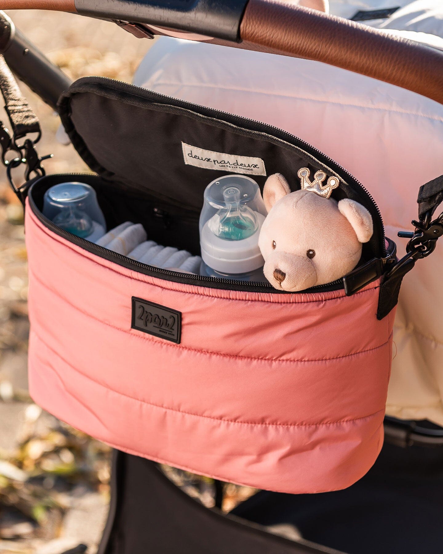 Mini Diaper Bag Brown Sugar-3