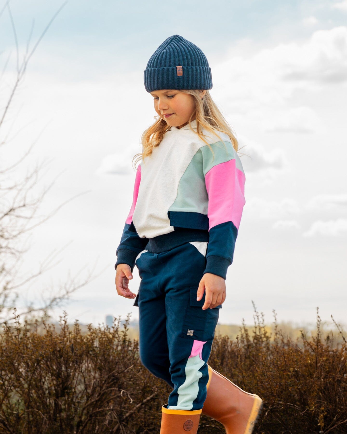 Cargo Jogging Pant Navy-1