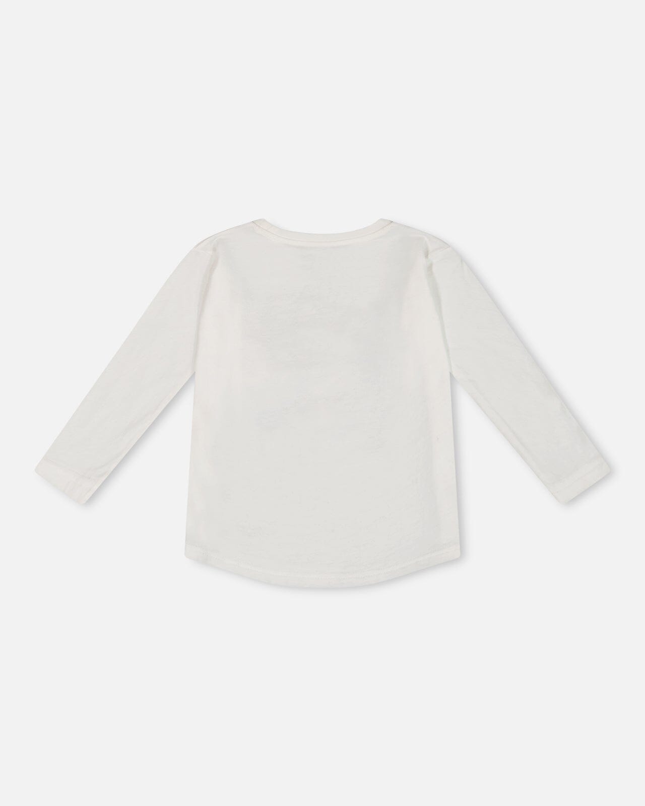 Long Sleeve T-Shirt With Print Off White-2