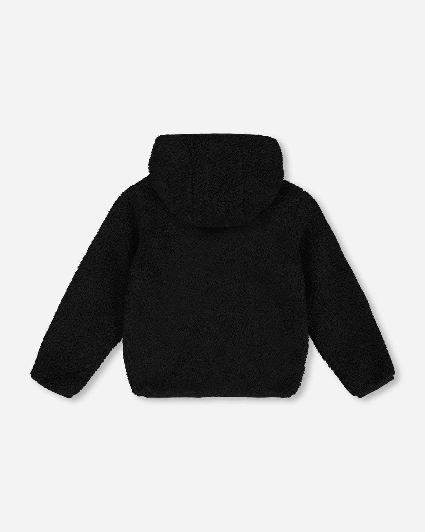 Reversible Sherpa Jacket Black-3