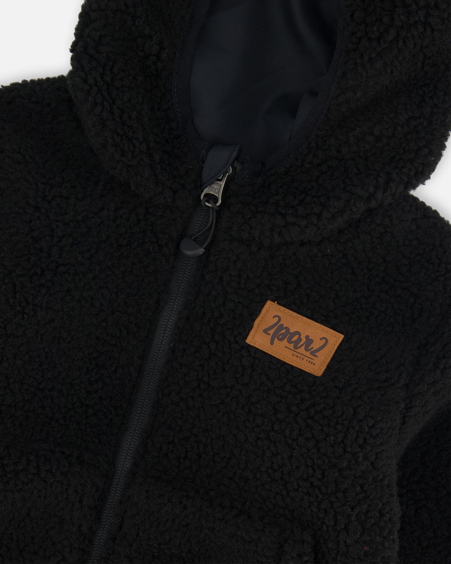 Reversible Sherpa Jacket Black-4
