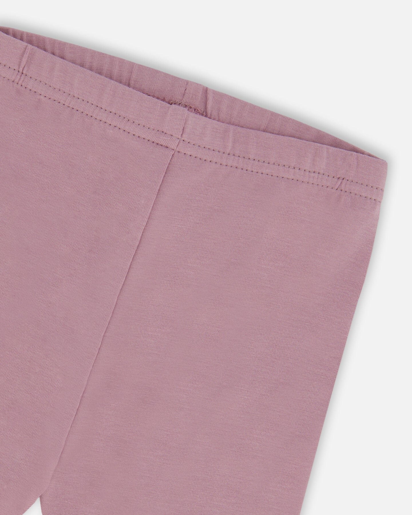 Printed Muslin Tunic And Organic Cotton Legging Set Peach With Pears And Purple-3