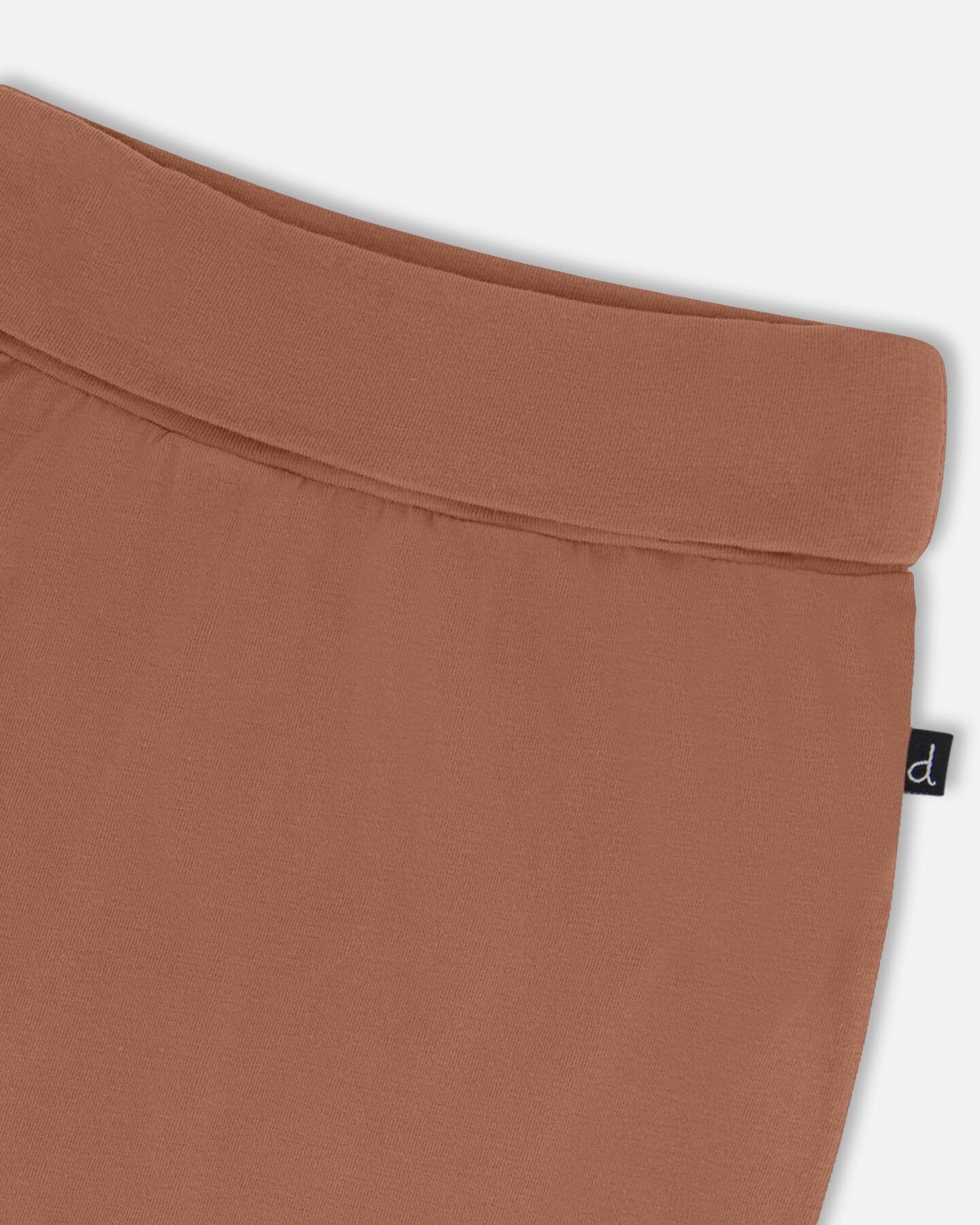 Printed Organic Cotton Evolutive Pant Brown And Monkeys-2