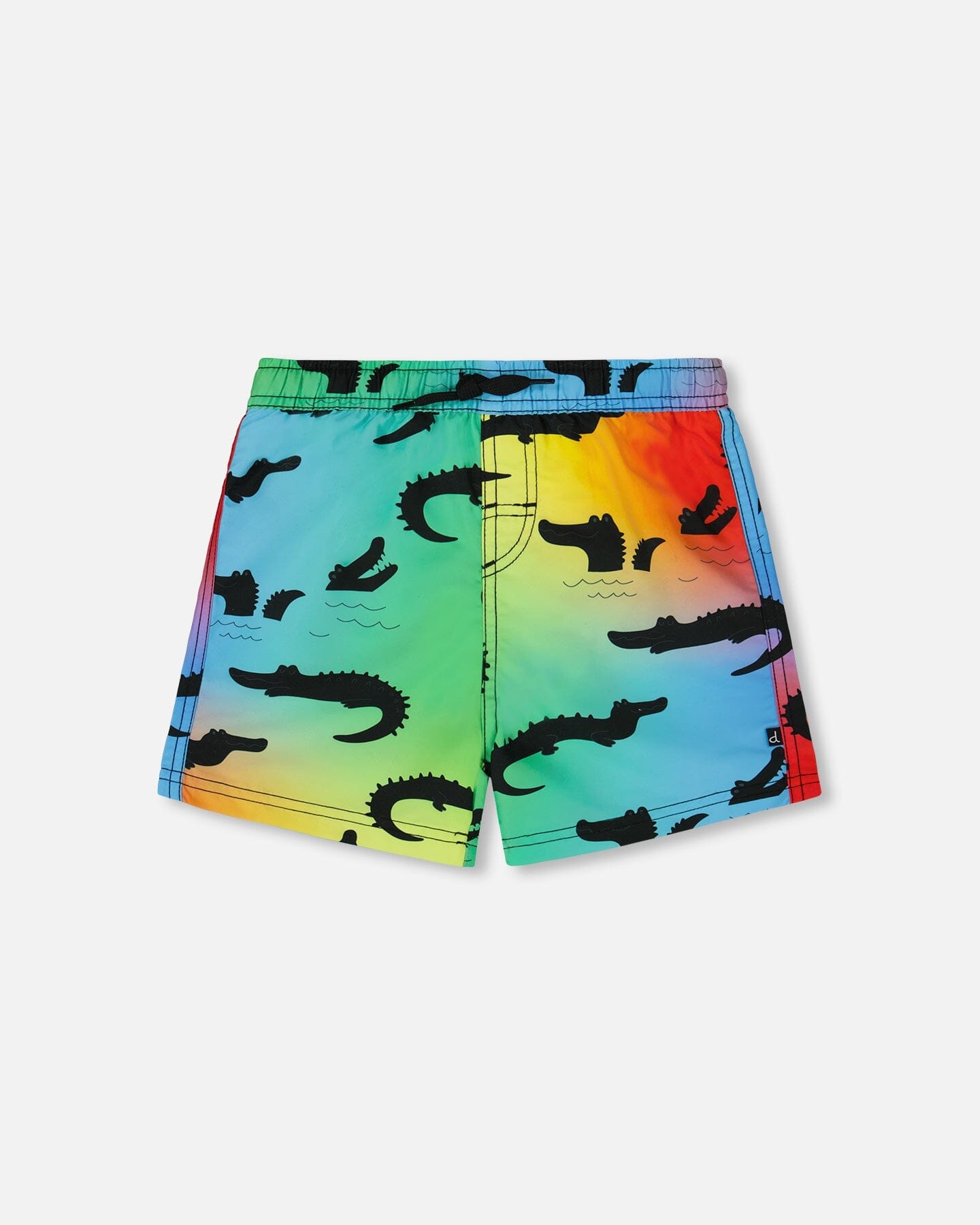 Printed Boardshorts Multicolored Crocodile-0