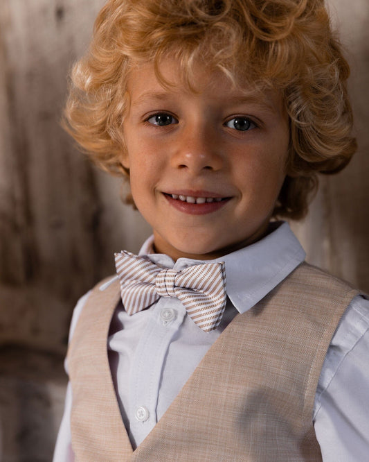 Bow Tie Light Taupe-1
