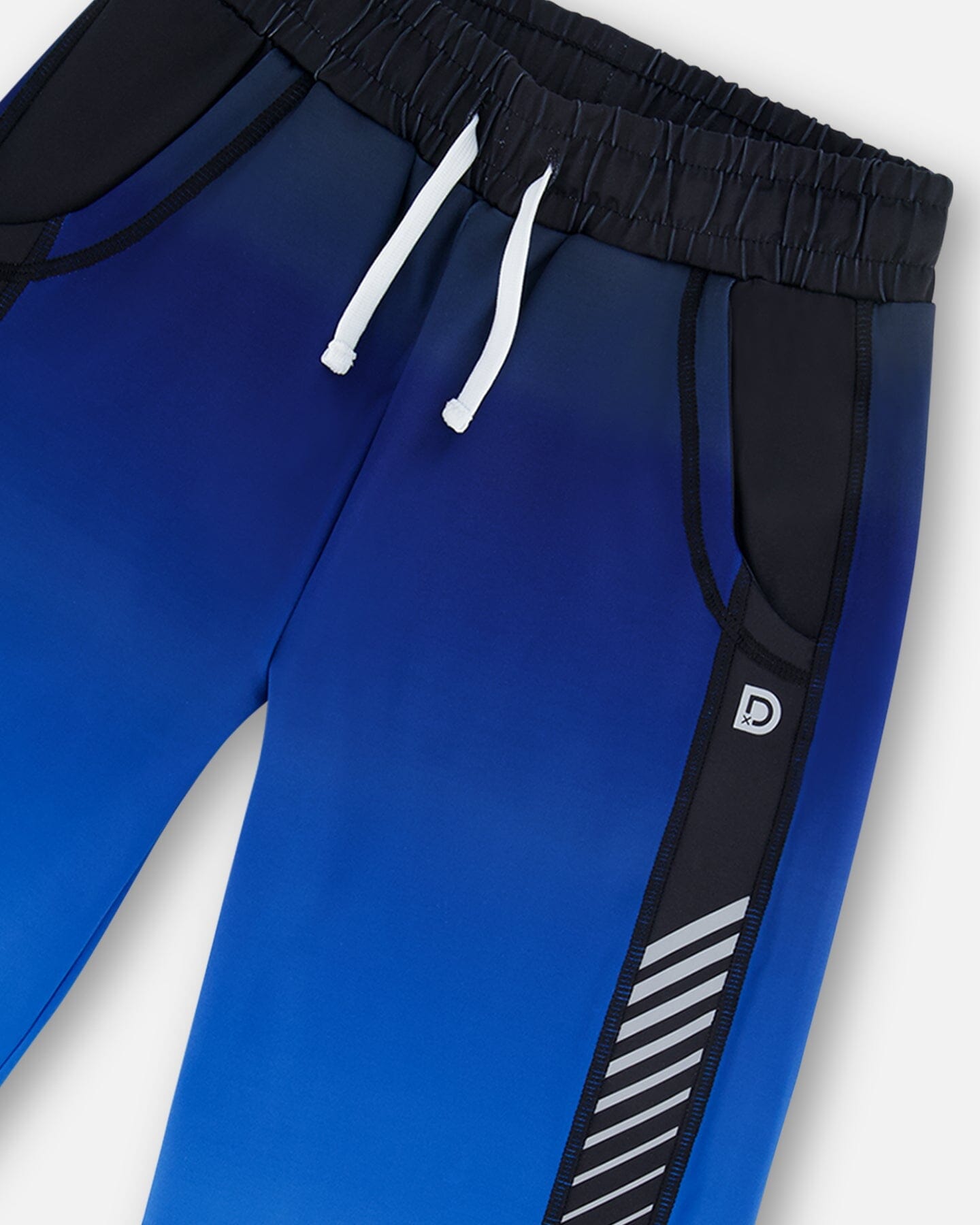 Athletic Shorts Blue And Black-3