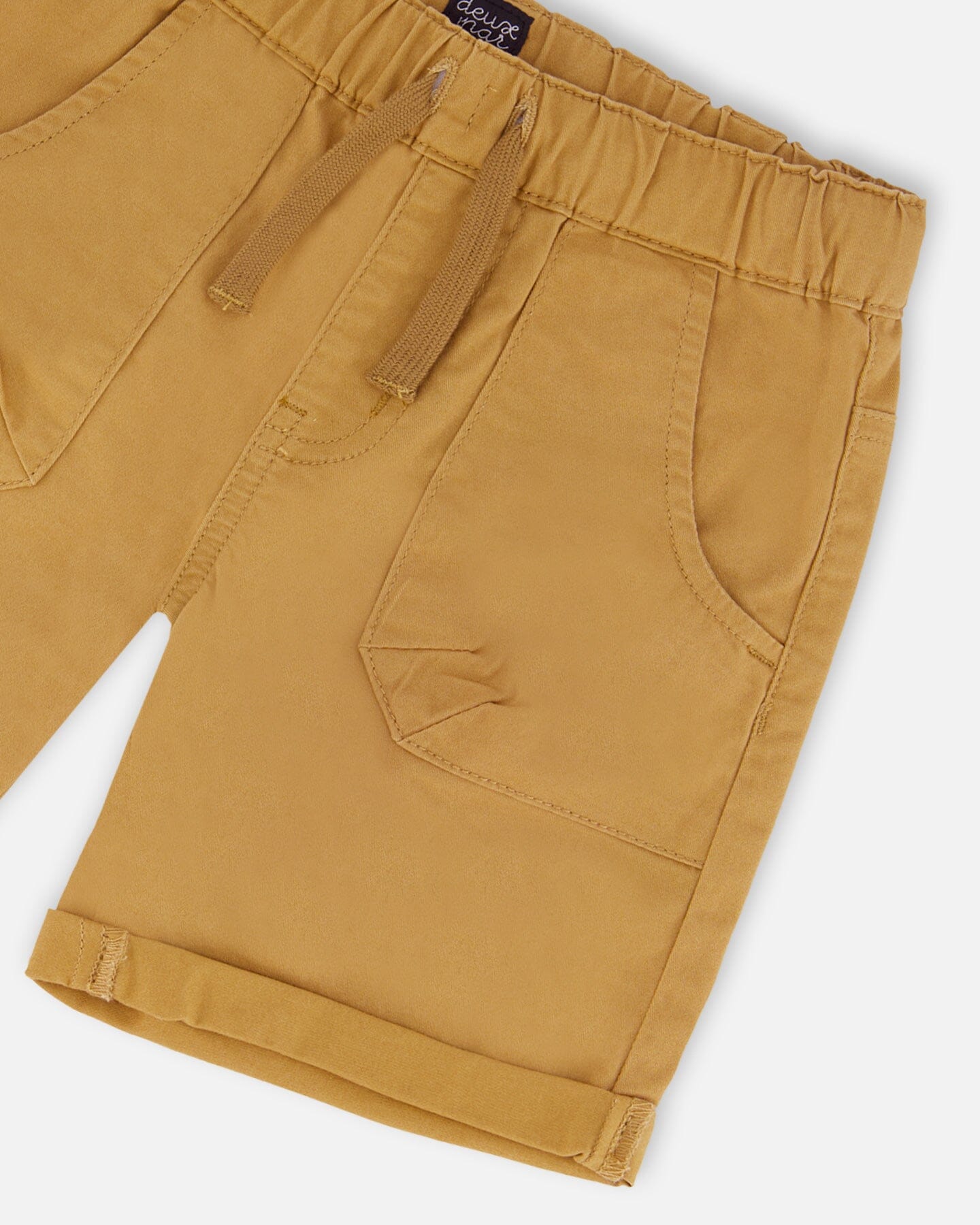 Stretch Twill Short Tan-4