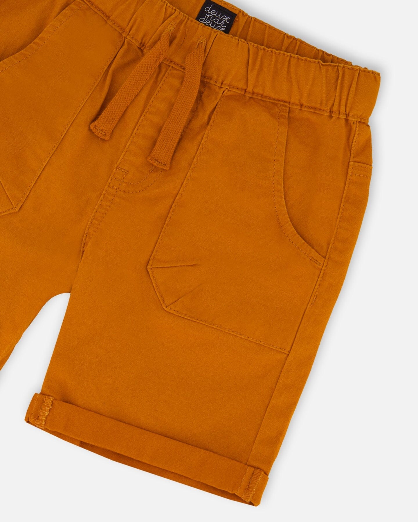 Stretch Twill Short Vibrant Orange-4