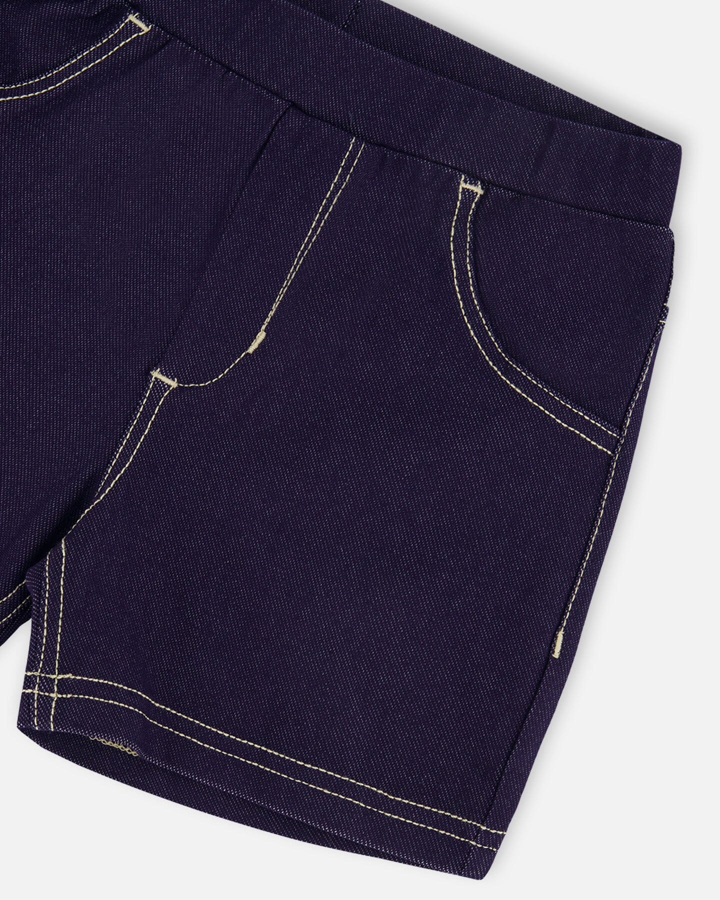 Jegging Shorts Dark Denim Blue-3