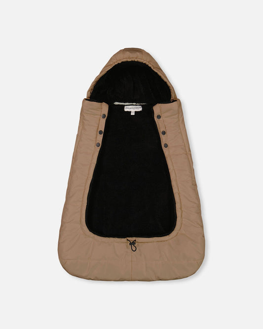 3-In-1 Multifunction Cover For Car Seat, Stroller, And Baby Carrier In Chanterelle-1