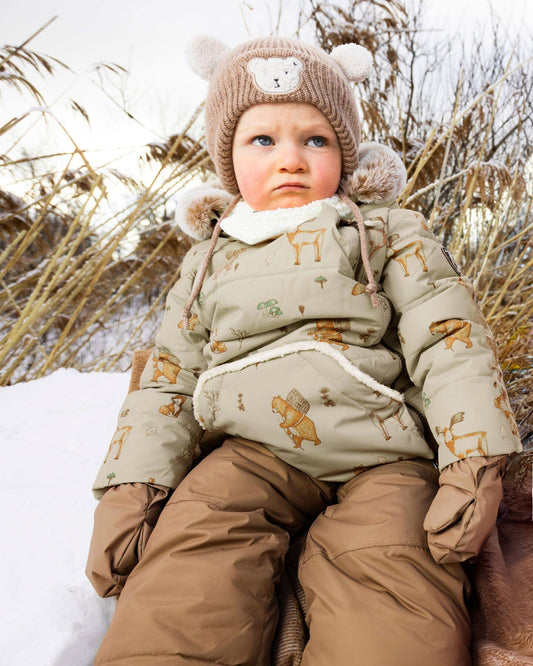 Two-Piece Baby Snug Snowsuit Chanterelle-1
