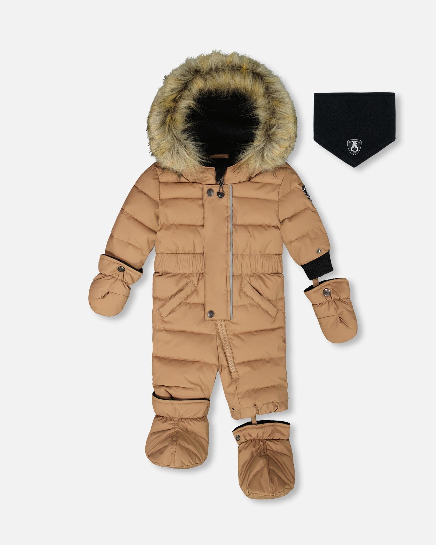 One-Piece Baby Original Puffy Snowsuit Chanterelle-0