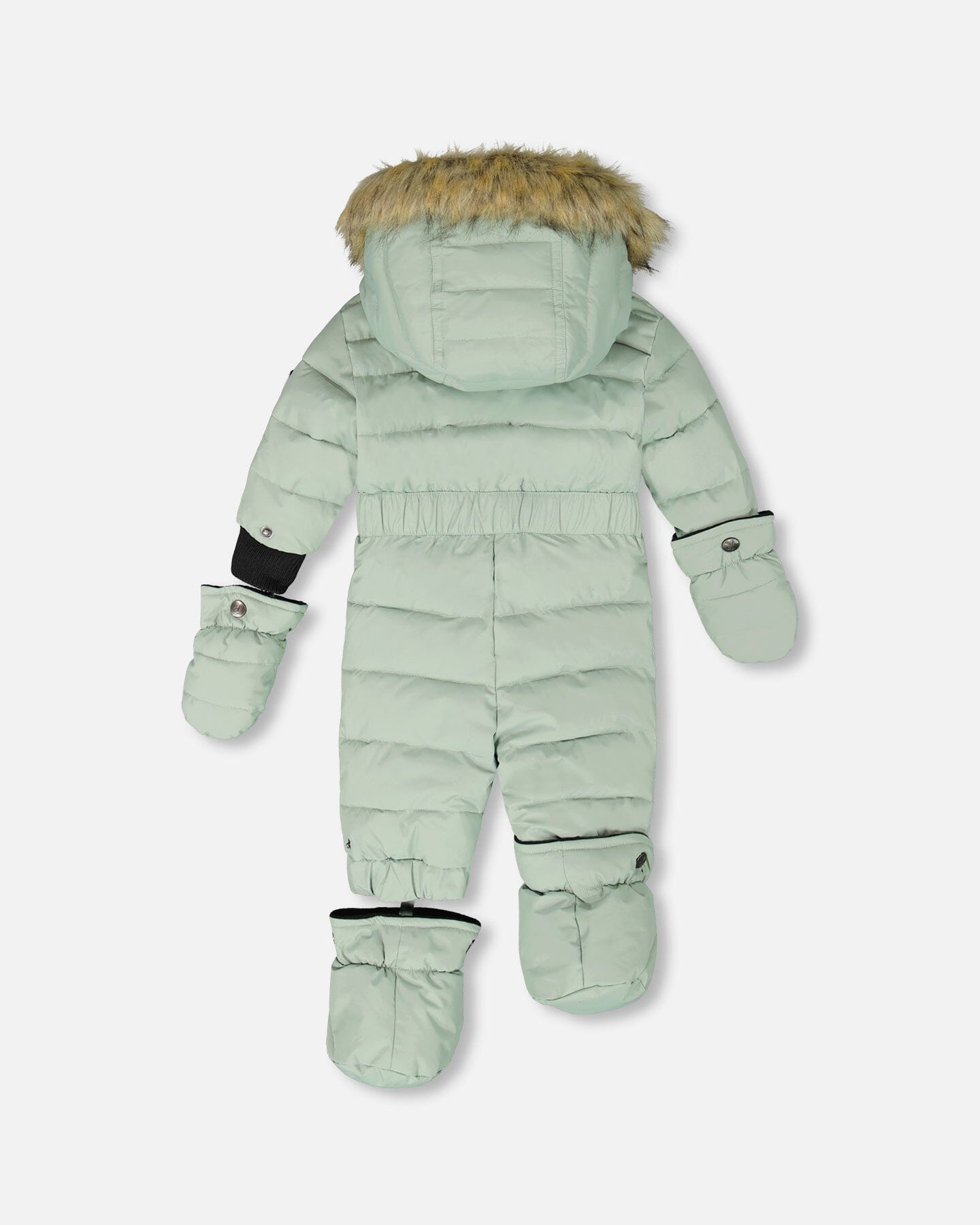 One-Piece Baby Original Puffy Snowsuit Sage Green-3