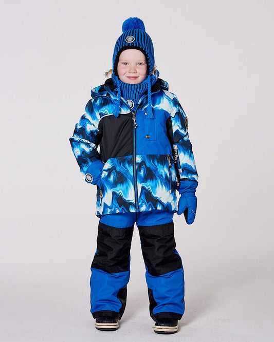 Two-Piece Play Snowsuit Blue-1