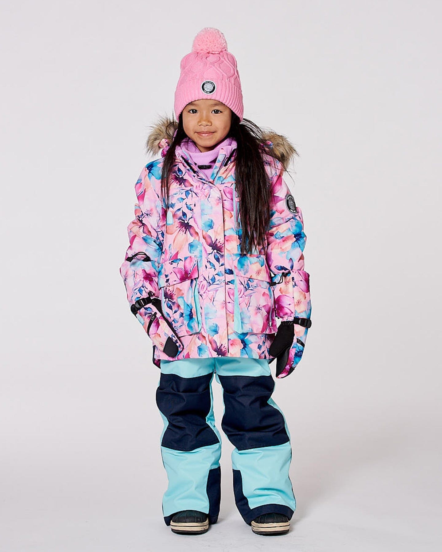 Two-Piece Play Snowsuit Turquoise Blue-0