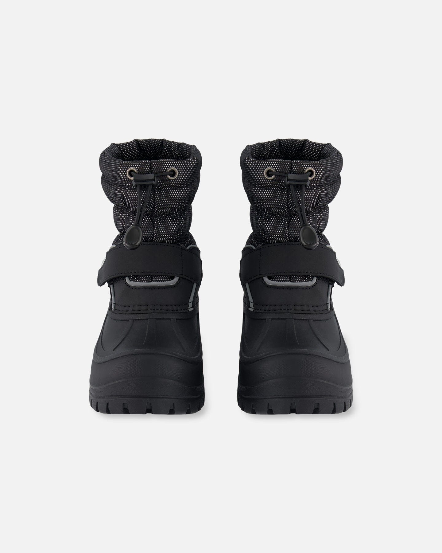 Winter Boots Solid Black-0