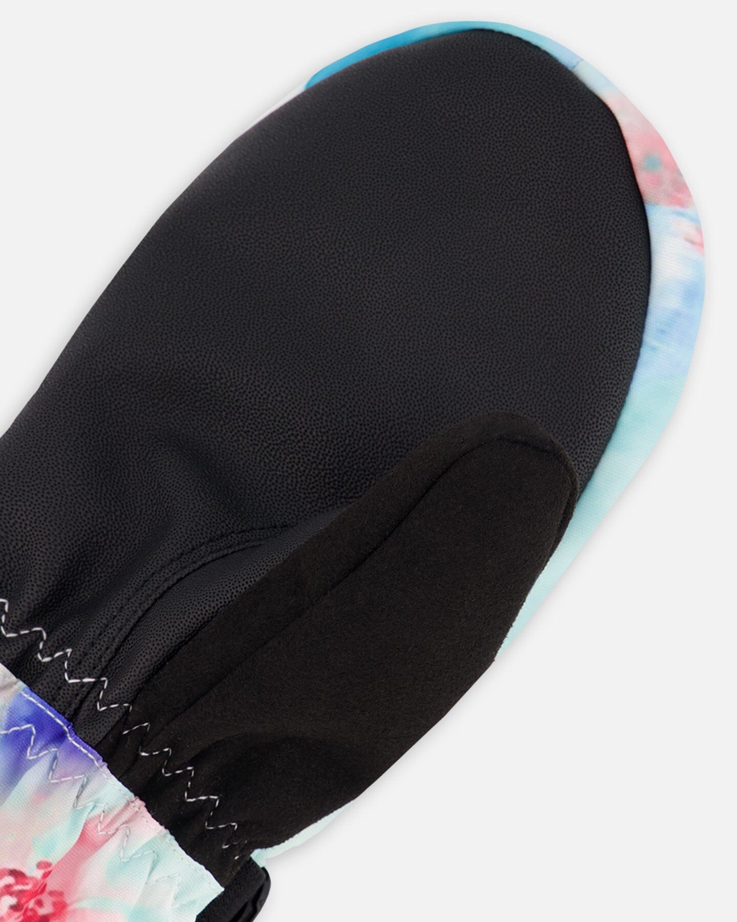 Winter Mittens Teknik Blue Flower Print-4