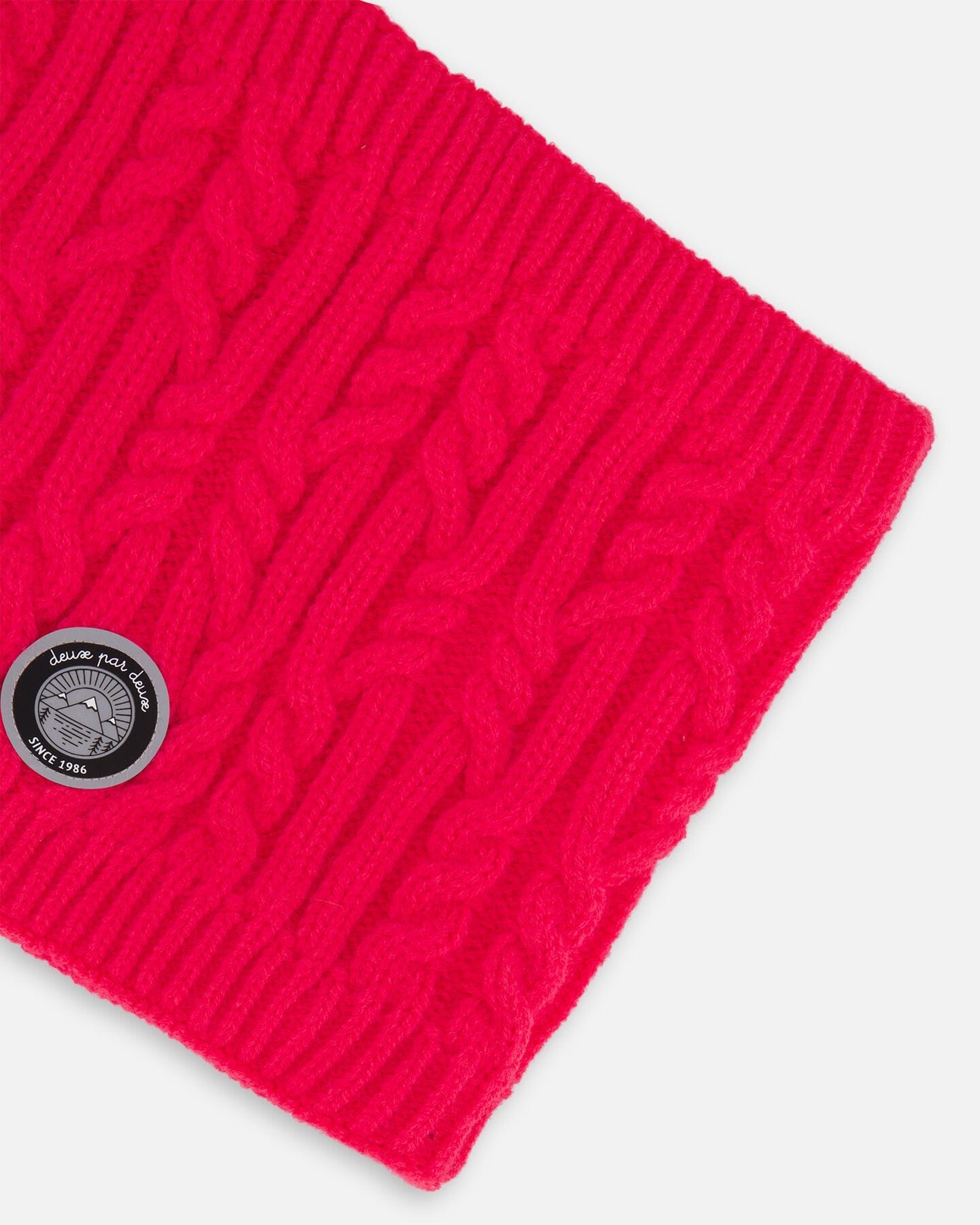 Lined Winter Neckwarmer Flash Coral-2