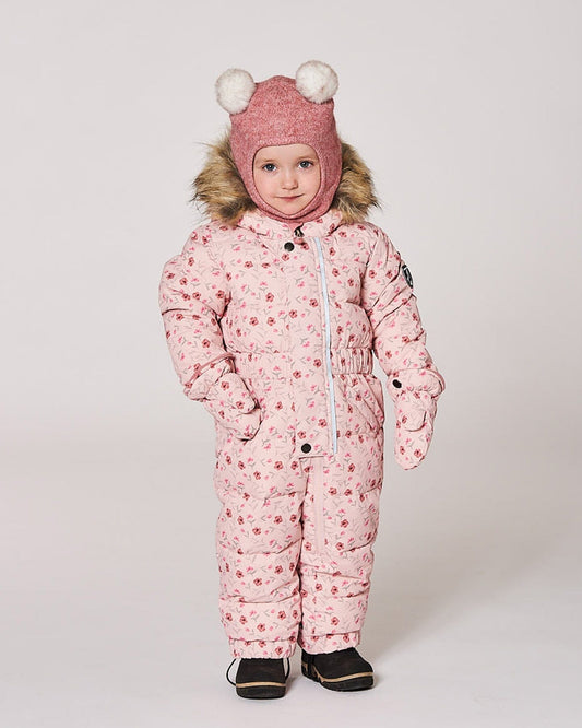 Knit Balaclava Dusty Pink-1