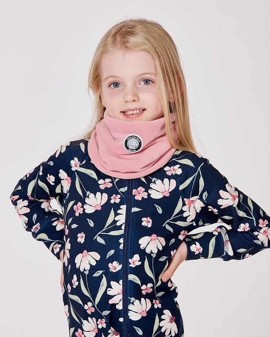 Polar Fleece Neckwarmer Dusty Pink-1