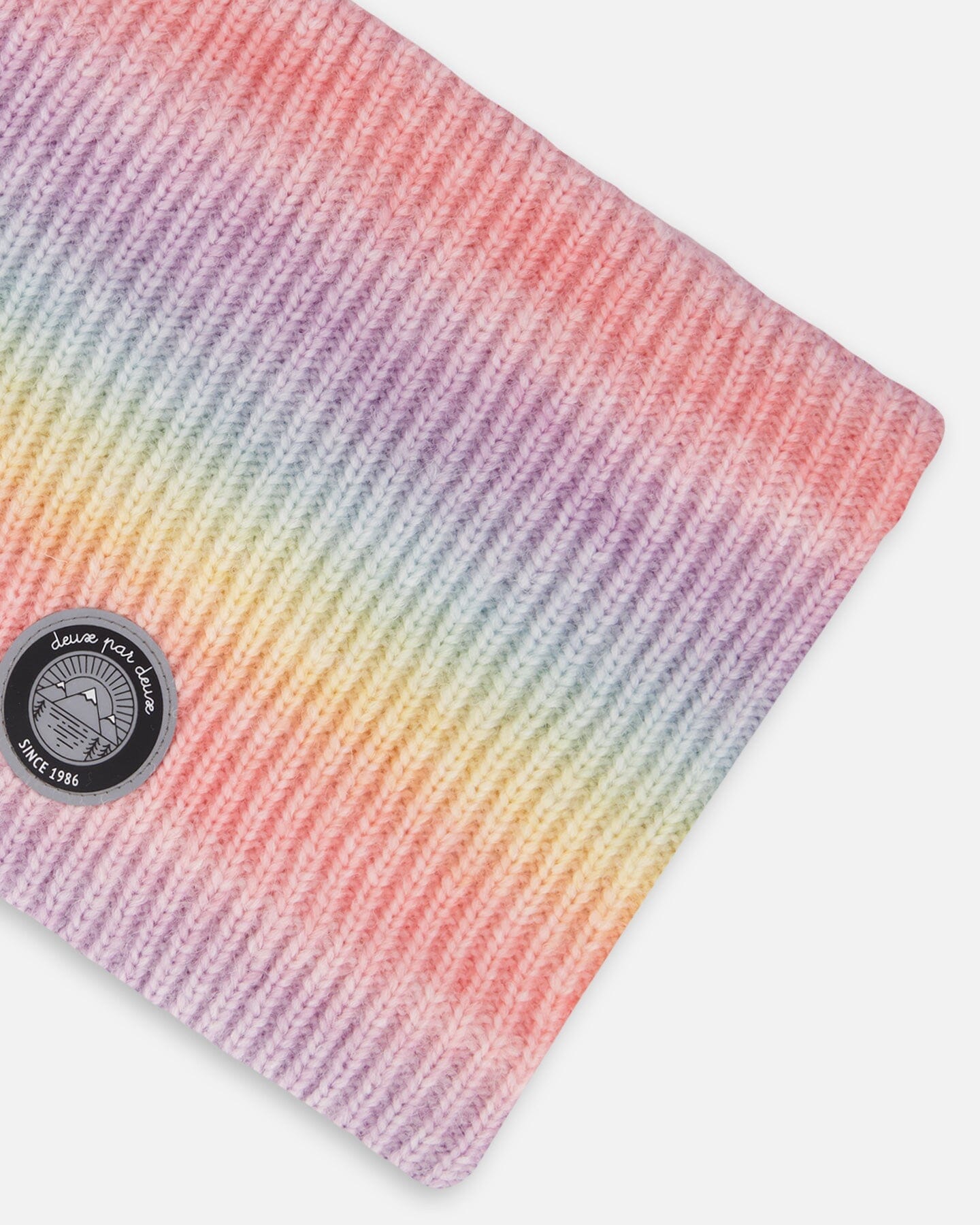 Lined Knit Neckwarmer Multicolor-2