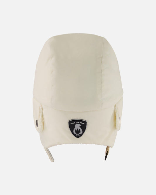 Lined Baby Chapka White Asparagus-1