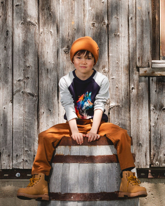 Stretch Corduroy Jogger Pants Brown-1