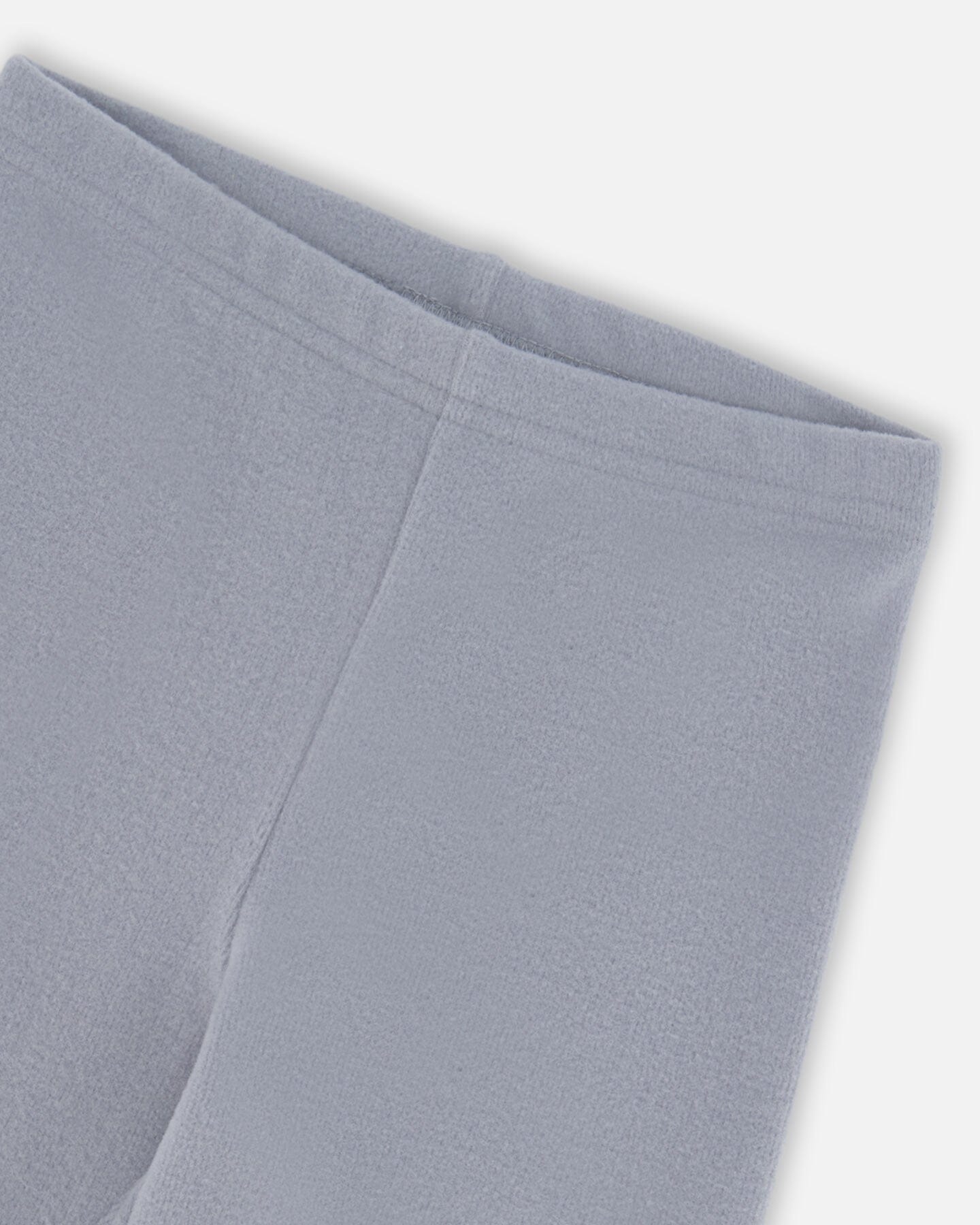Super Soft Ribbed Leggings Blue Gray-2