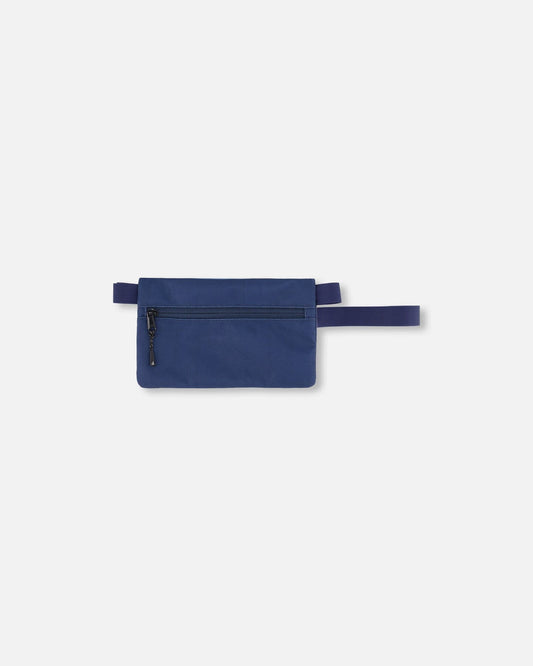 Double Pencil Case Blue And Beige Gradient-1