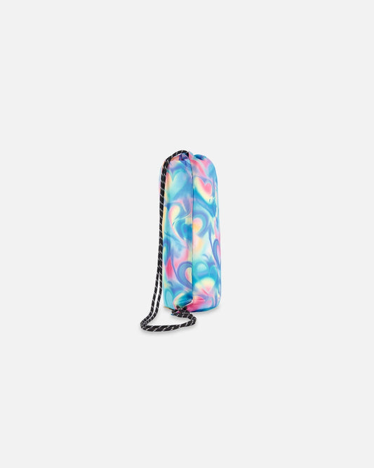 Drawstring Bag Rainbow Heart Print-1