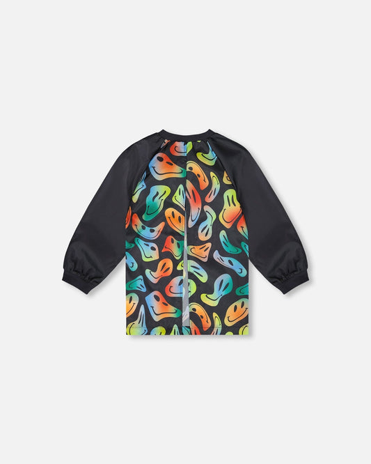 School Apron Smiley Face Boy-1