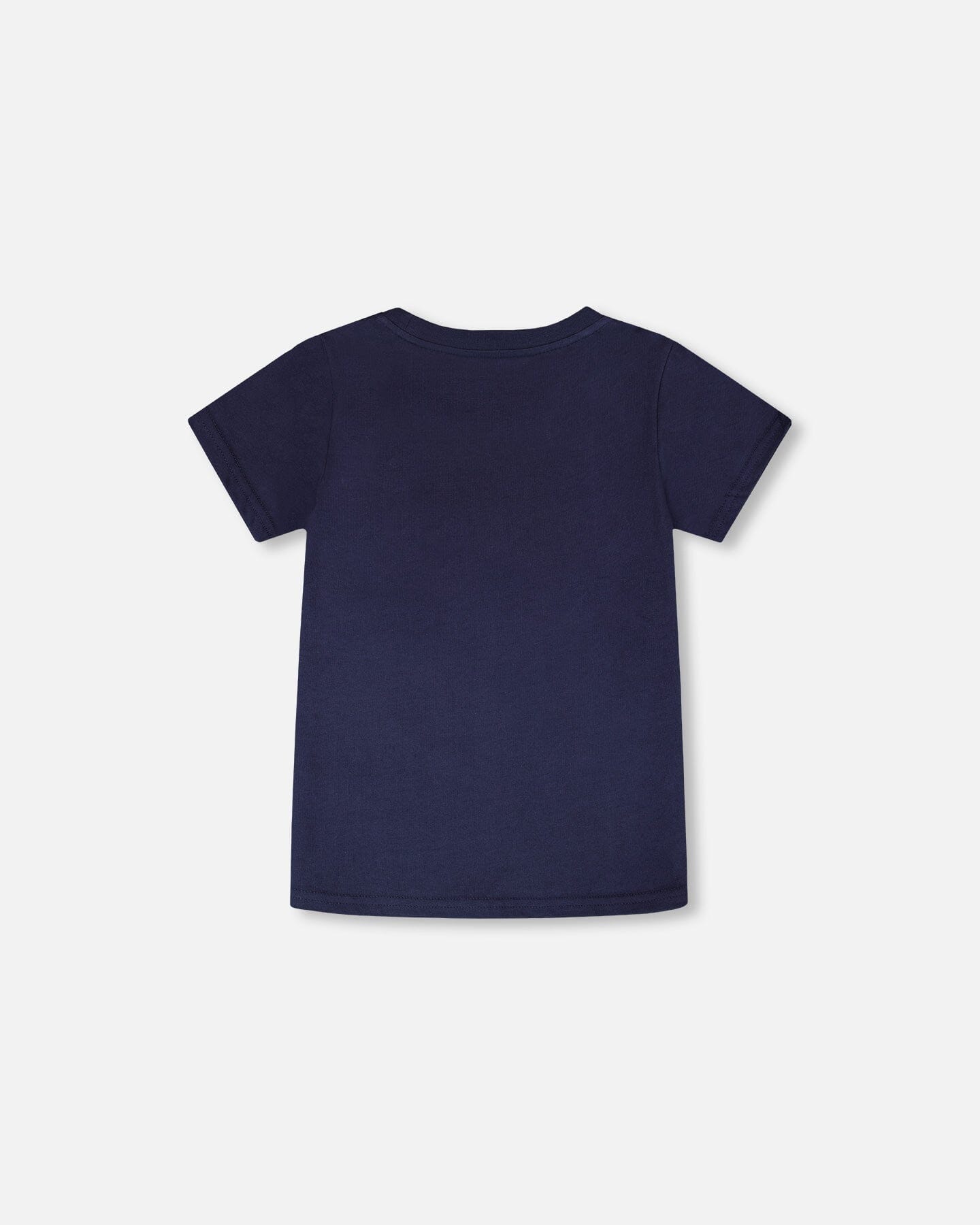 Jersey T-Shirt With Chest Pocket Dark Blue-4