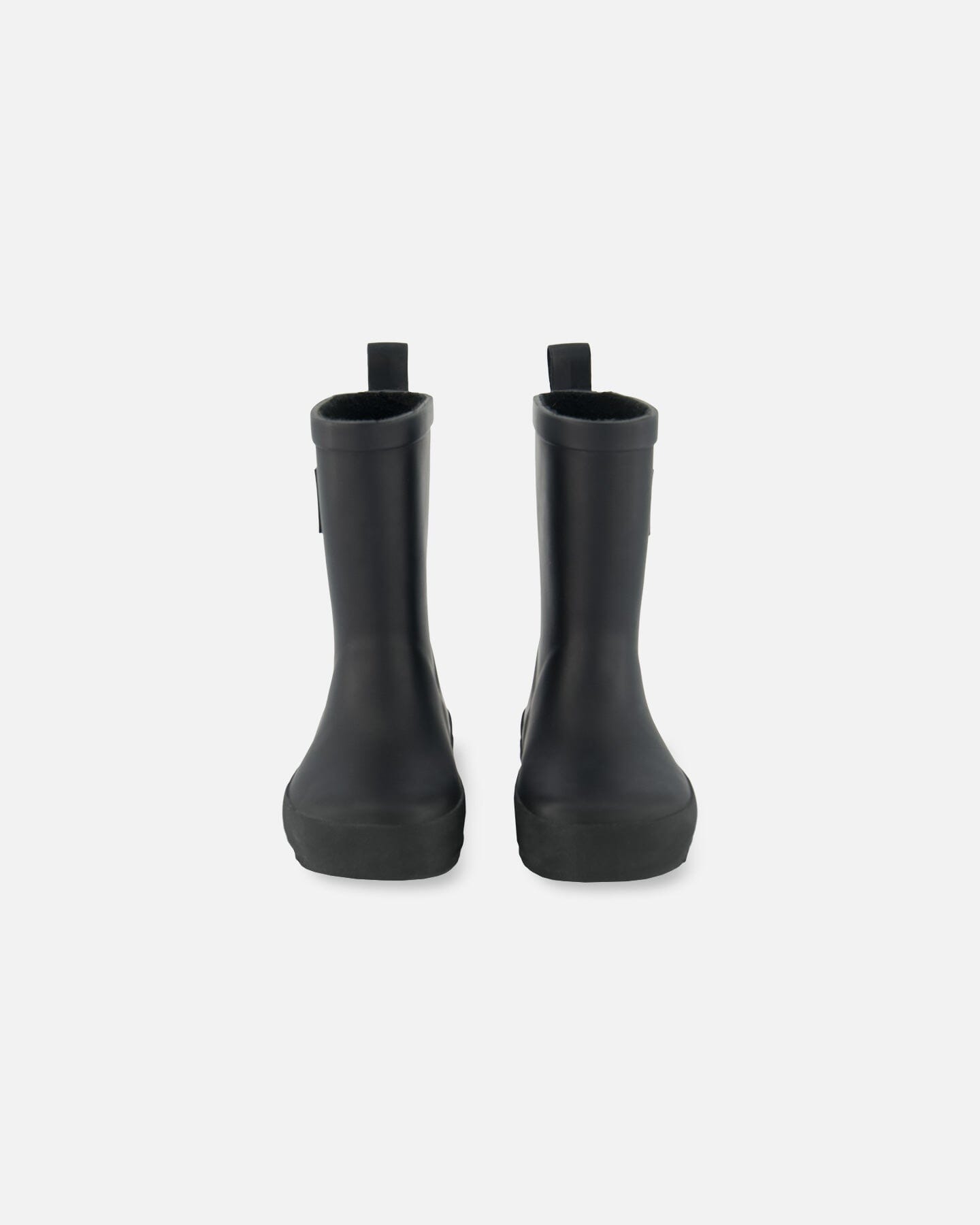 Rain Boots In Natural Rubber Black-3