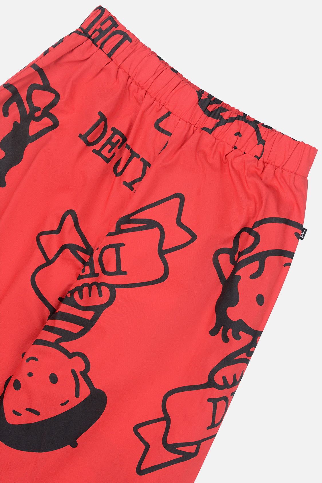 40Th Anniversary Printed Poplin Pant Poppy Red-4