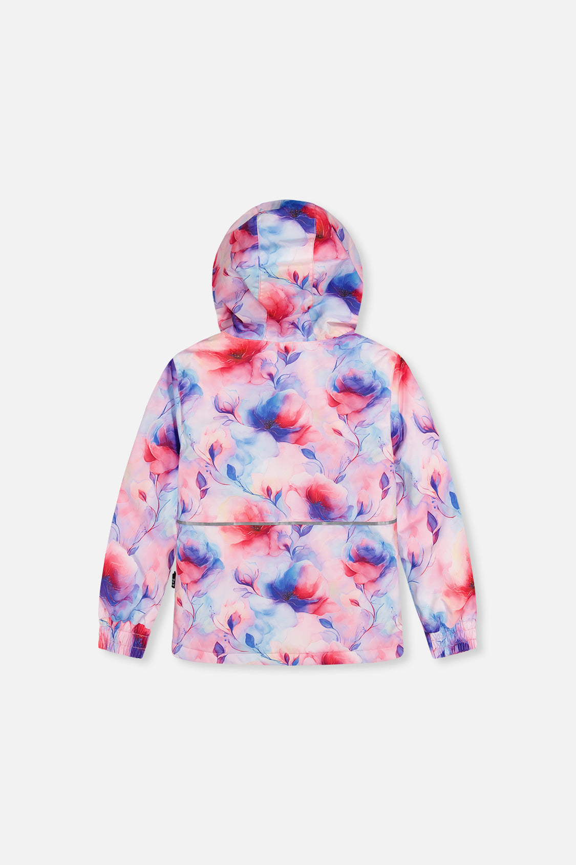 Light Weight Two Piece Chill Snowsuit Mauve Printed Flowers-4