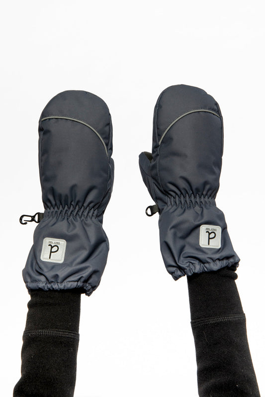 Play Baby Winter Mittens Cool Dark Grey-1