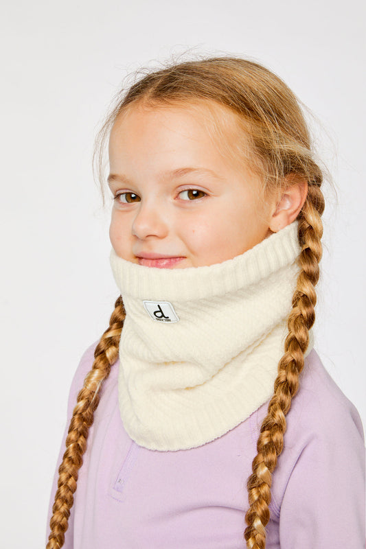 Winter Knit Neckwarmer Off-White-1