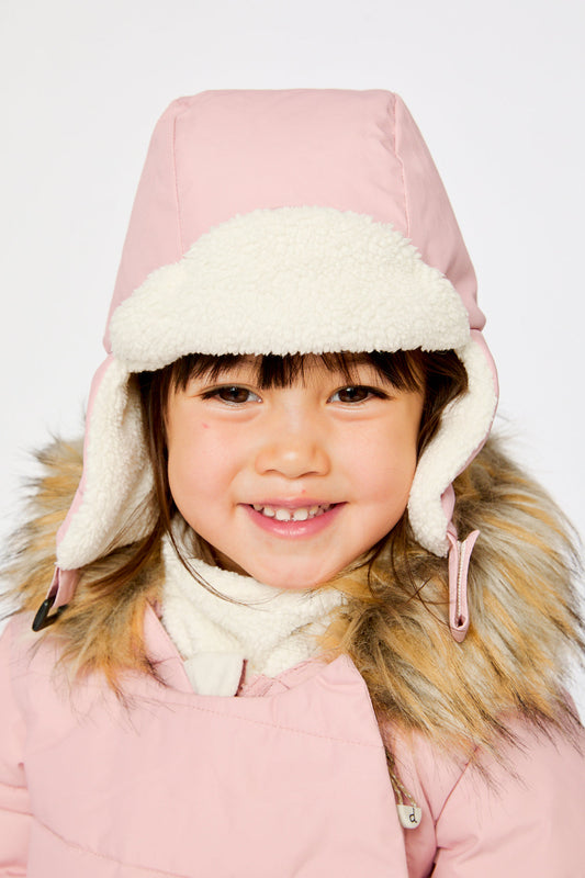 Baby Chapka Pale Dusty Pink-1