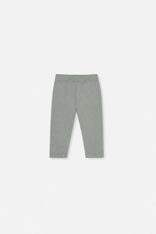 Baby Organic Cotton Leggings Sage Green-1