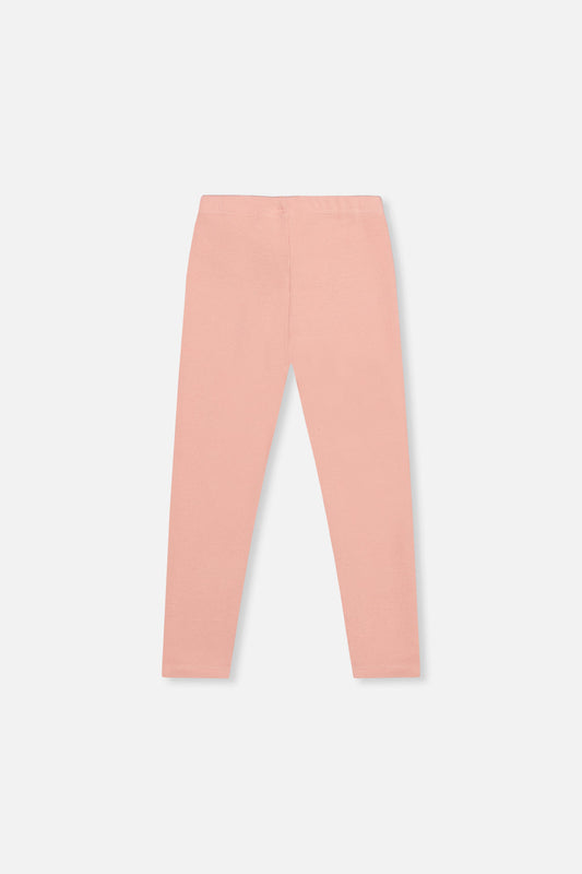 Rib Leggings Pink-1