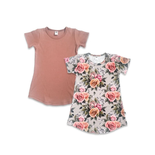 Kids’ Bamboo Winslow Dress | Antique Floral-1