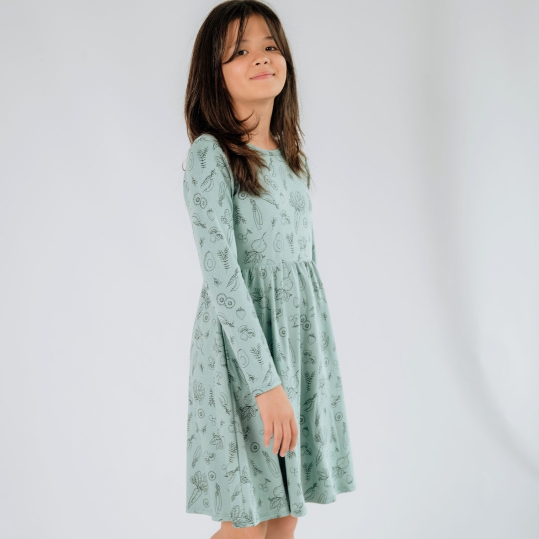 Youth Bamboo Long-Sleeve Daphne Dress-0