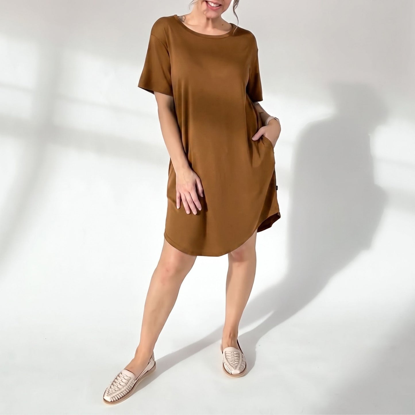 Ladies’ Bamboo Winslow Dress | Bronze-0