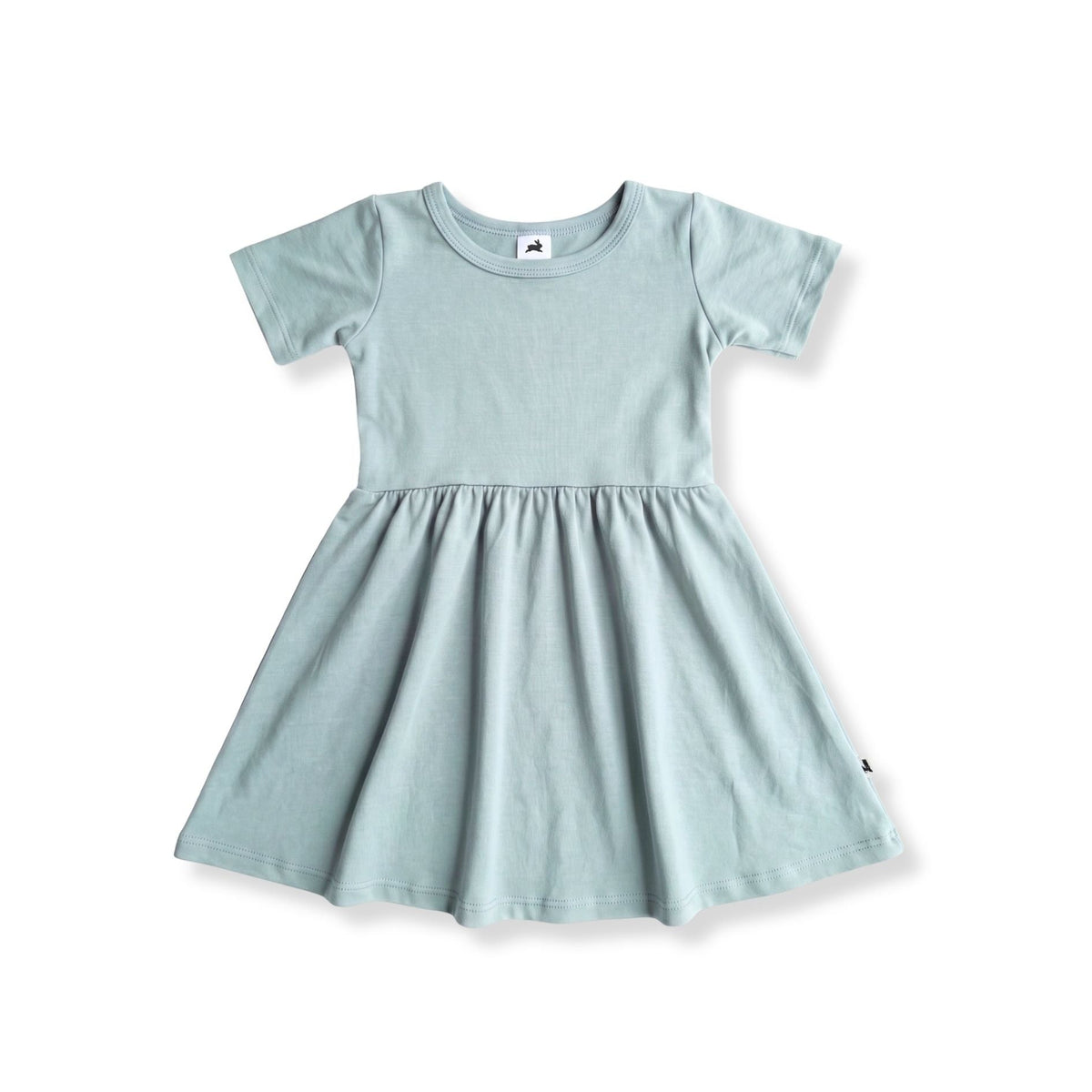 Baby/Kids' Bamboo Daphne Dress | Misty Blue-0