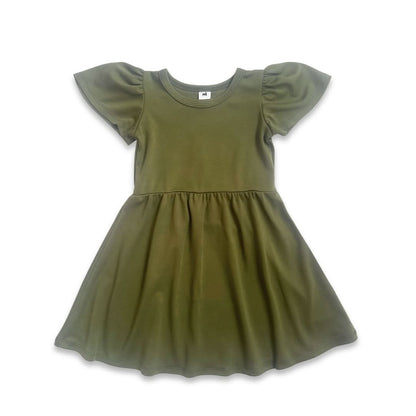 Kids’ Bamboo Kaia Dress | Antique Floral-2