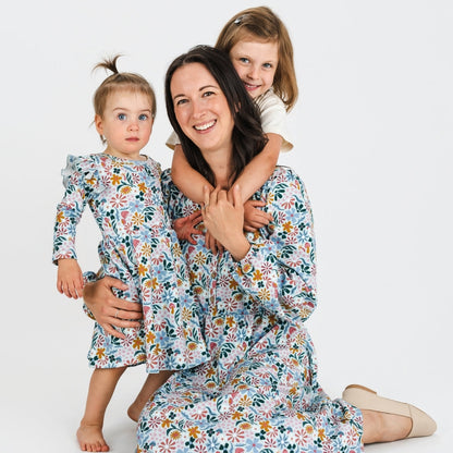 Baby/Kids' Bamboo Harper Dress | Floating Floral-2