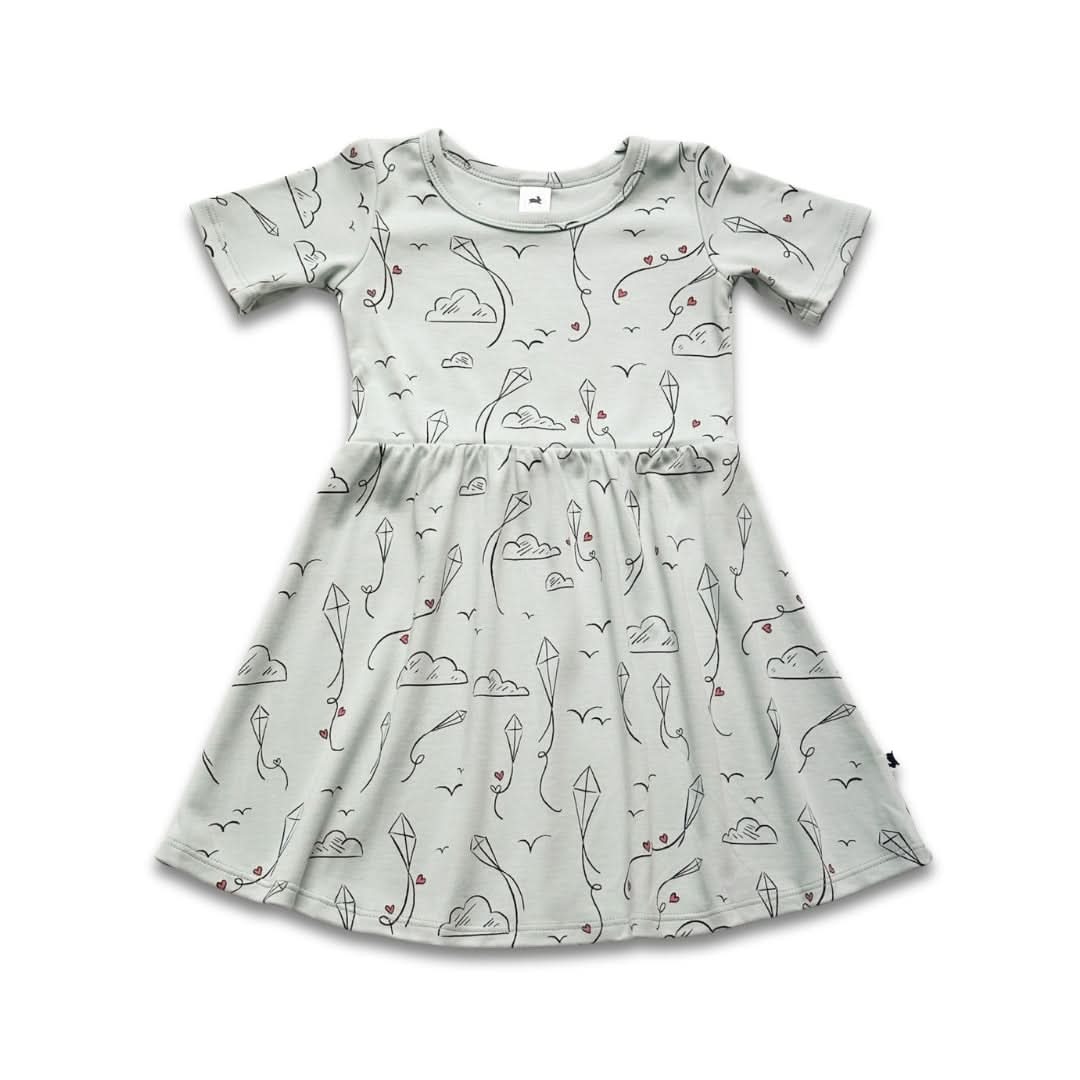 Baby/Kids' Bamboo Daphne Dress | Love Story-3